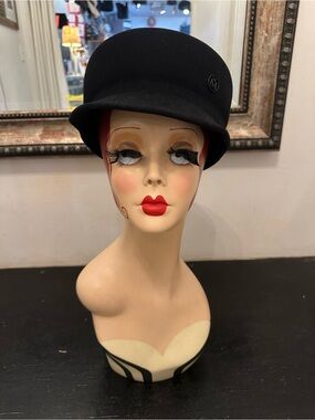 Maison Michel Abby Wool Felt Sailor Cap